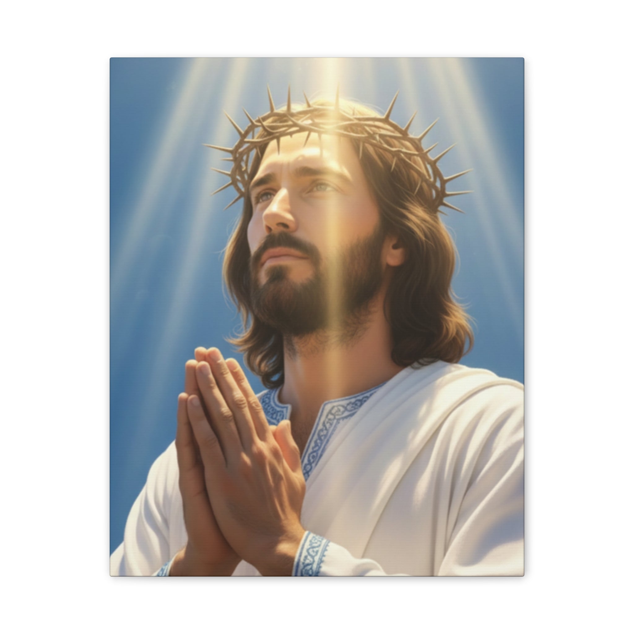 Praying Jesus Canvas