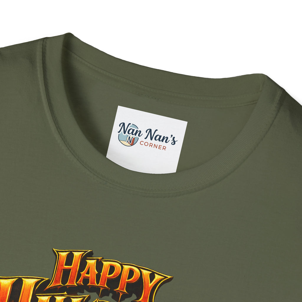 Happy Halloween Pumpkin T-Shirt | Jack-O'-Lantern Graphic Tee
