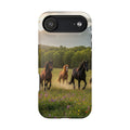 Running Horses Phone Case | Magnetic Impact-Resistant Case