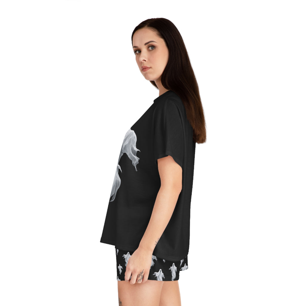 Floating Ghost Pajama Set | Women's Short Pajama Set