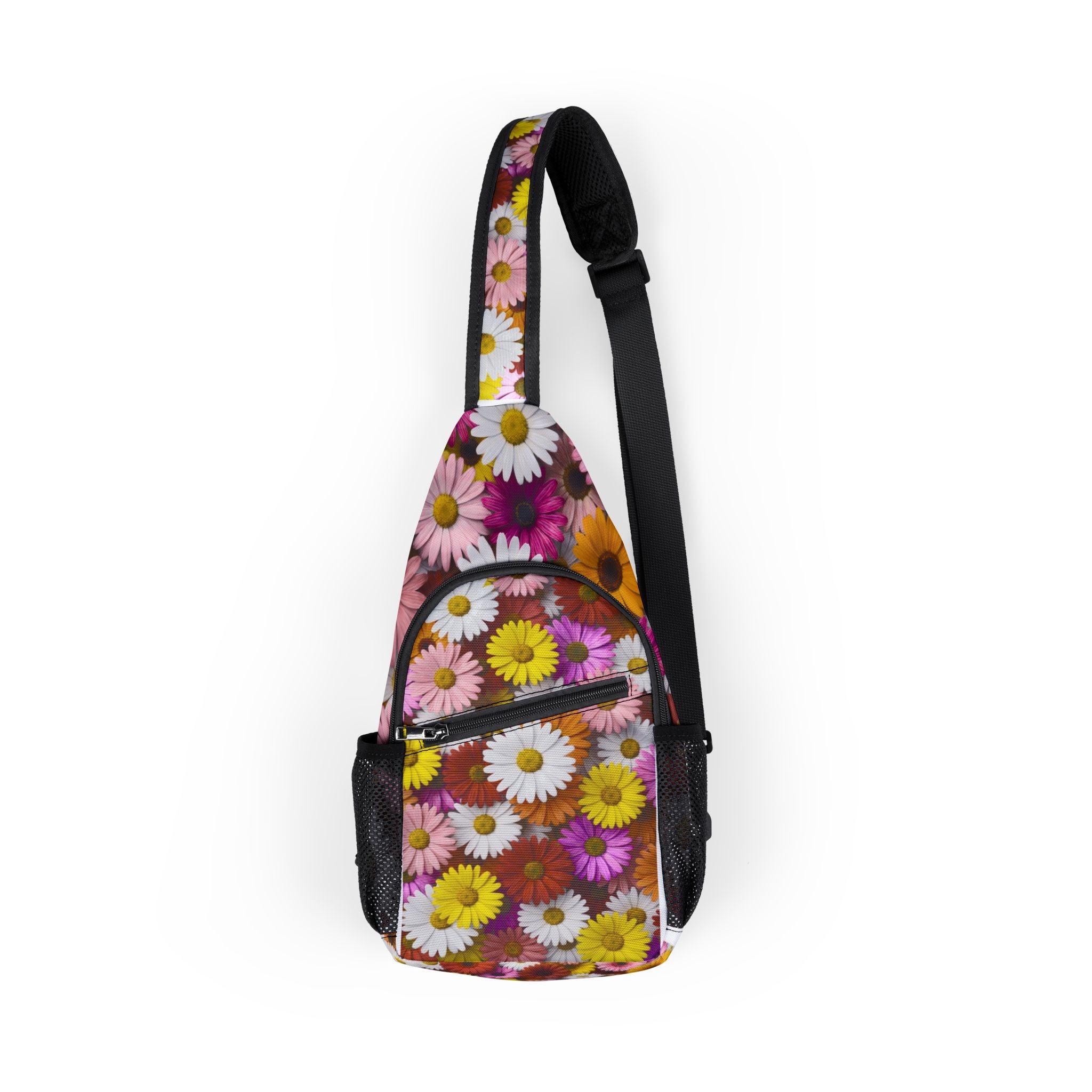 Colorful Floral Chest Bag | All Over Print