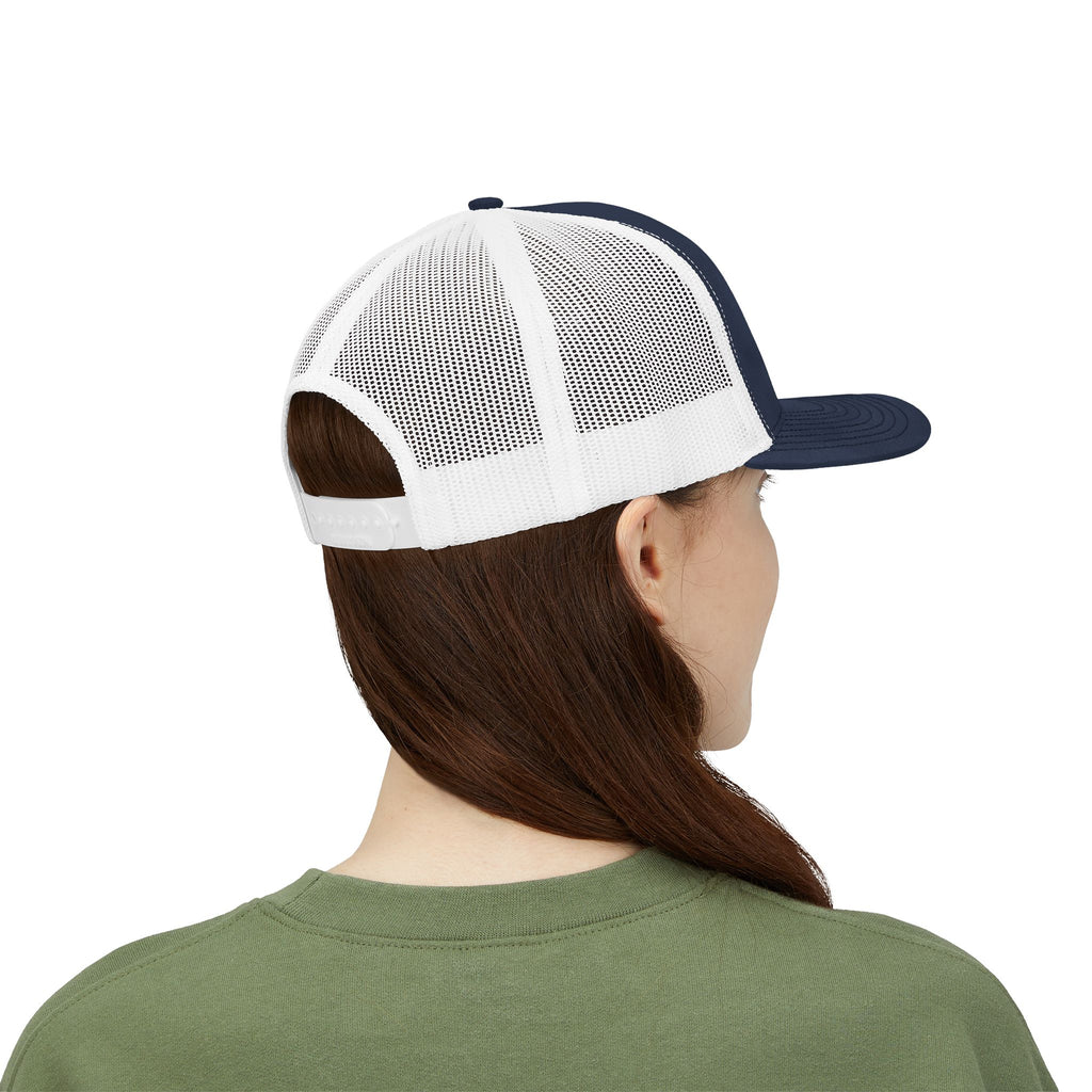 Happy Camper campfire Embroidered Snapback Cap | Trucker hat