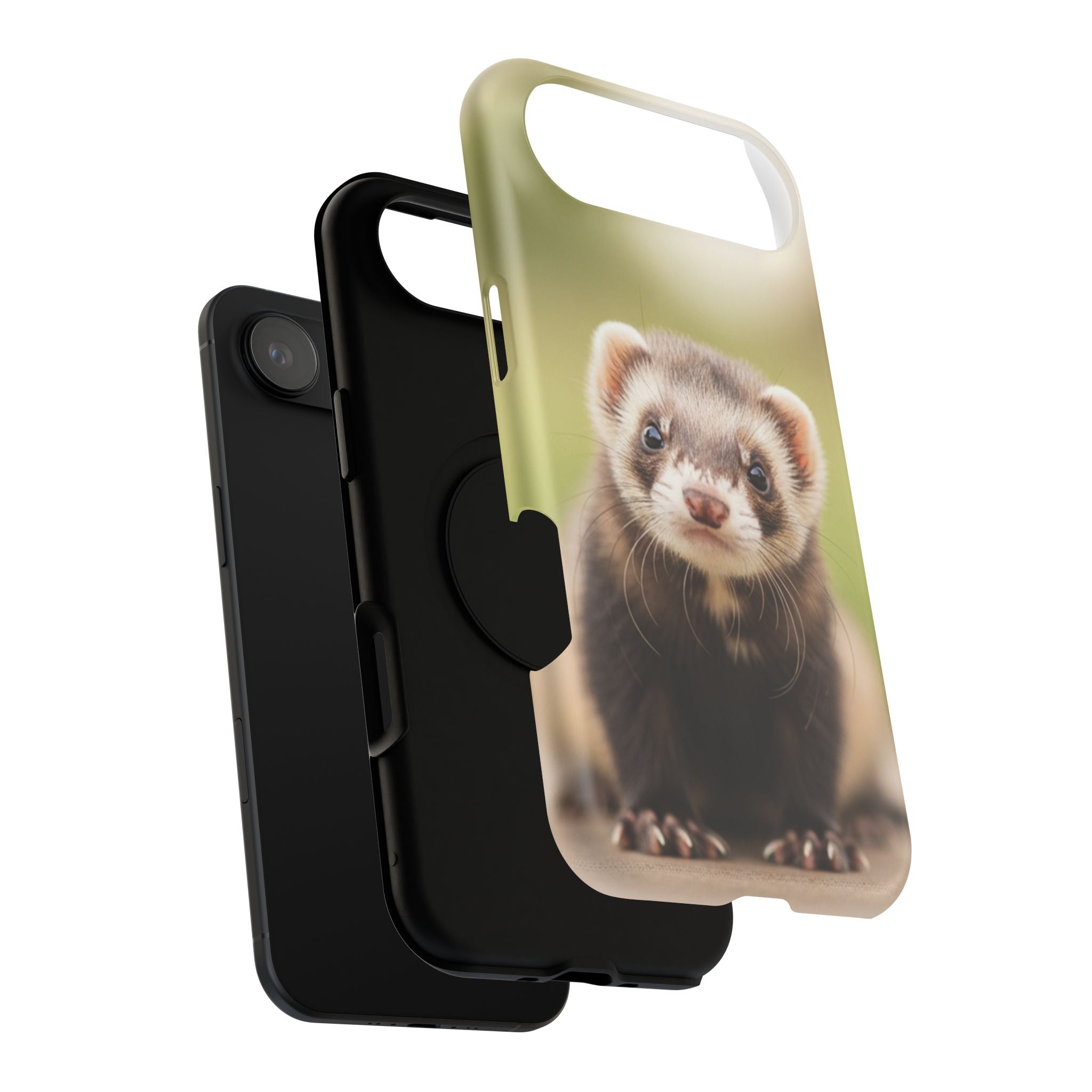 Cute Ferret Portrait Phone Case