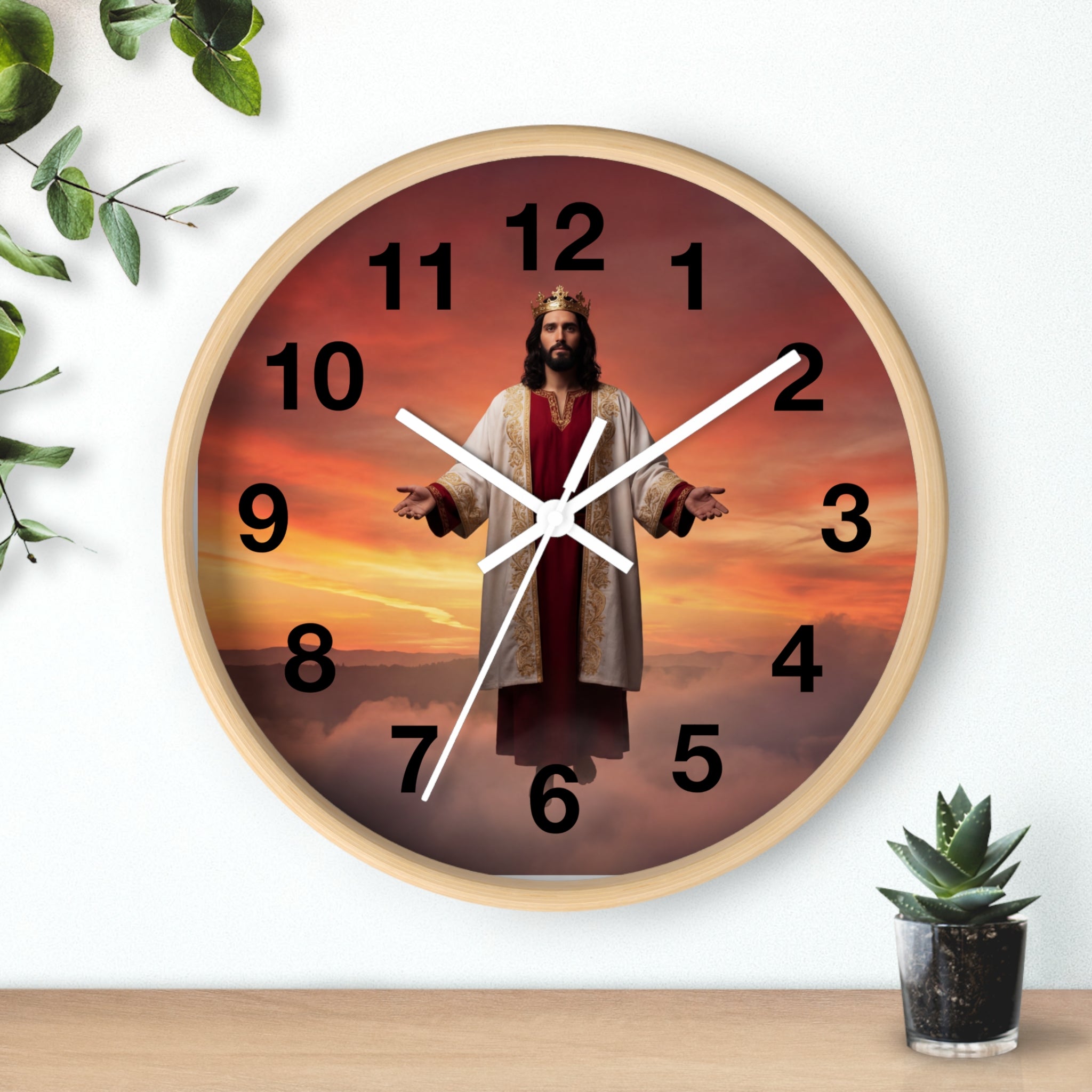 Jesus/Wall Clock