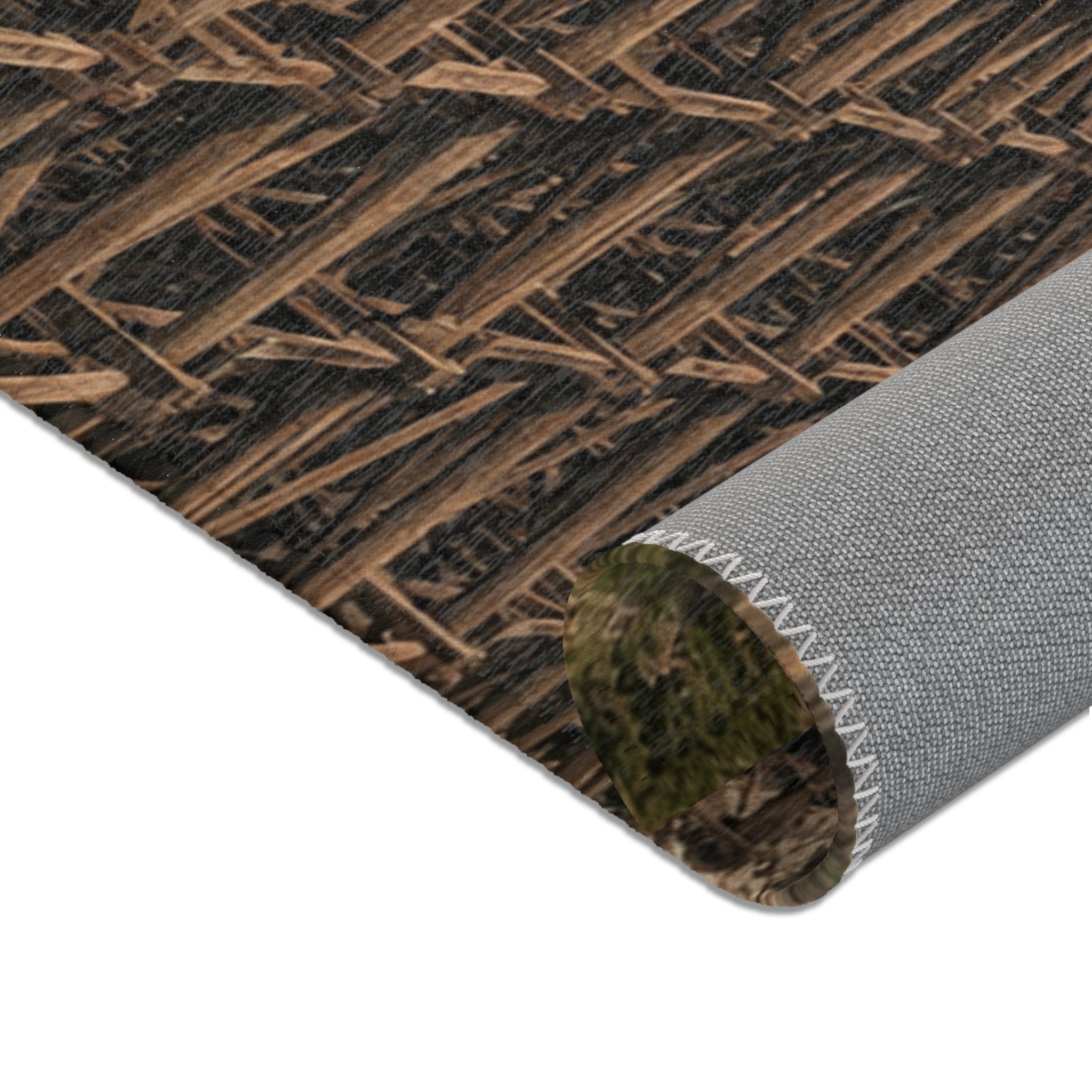 Union Pacific Steam Train Area Rug | Big Boy Locomotive with Cars