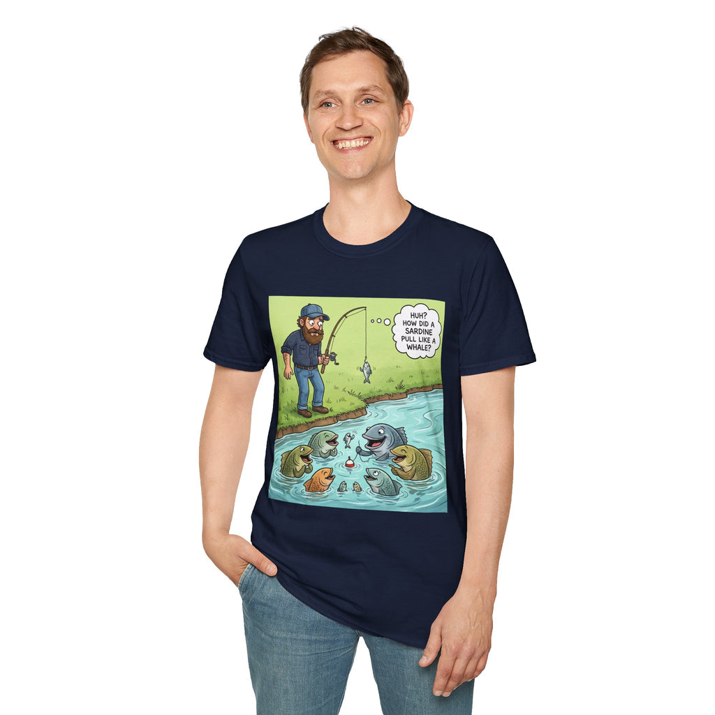 T-Shirt/Fishing Bass Cartoon | Funny Lure, Pond Fish
