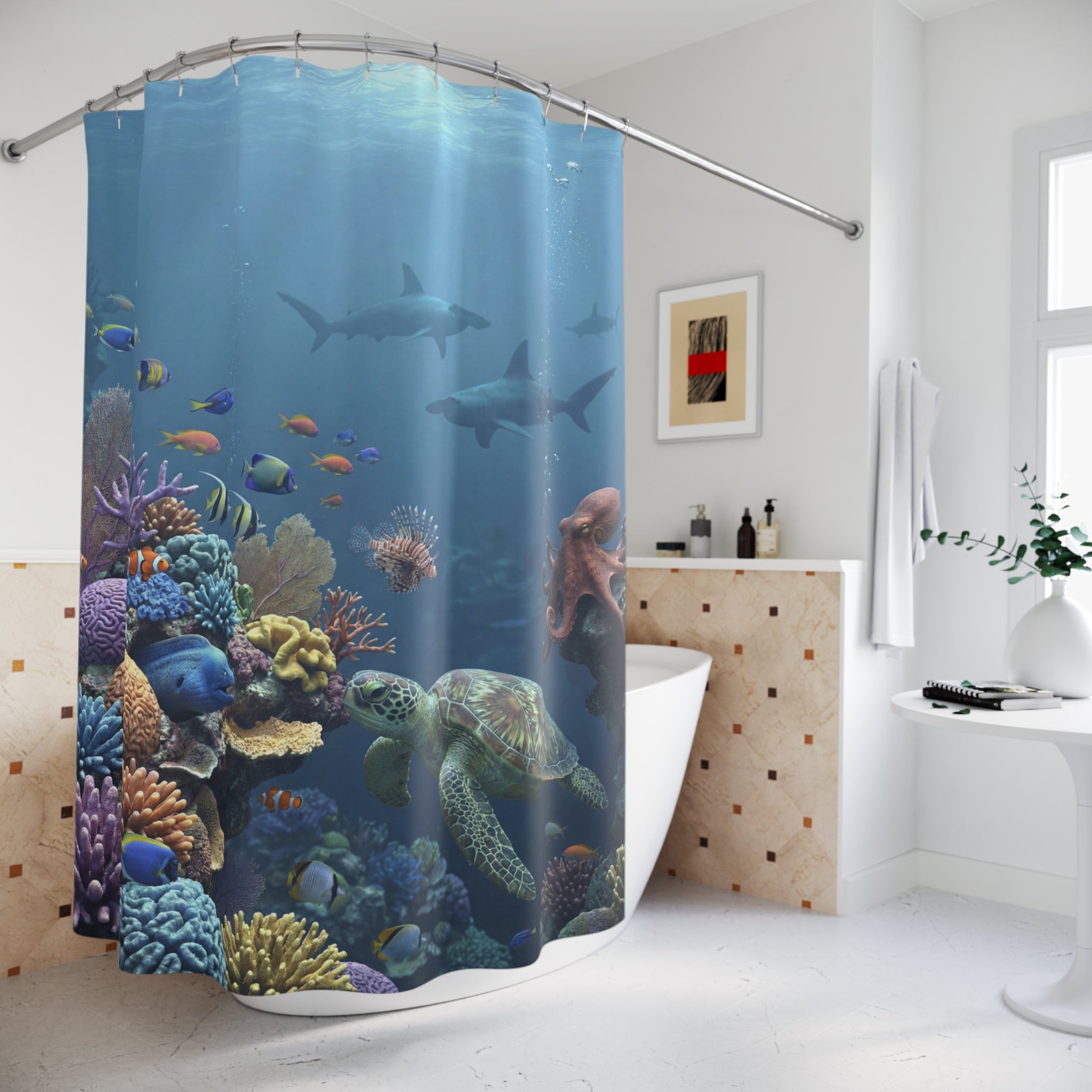 Under The Sea/Shower Curtains