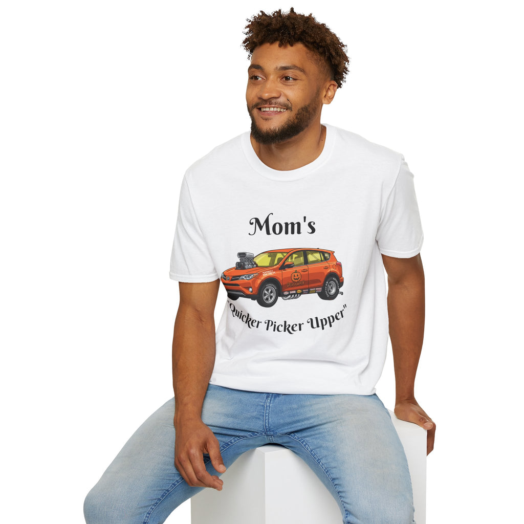 Hot Rod T-Shirt / Orange Hot Rod SUV Graphic