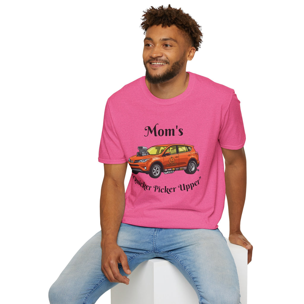 Hot Rod T-Shirt / Orange Hot Rod SUV Graphic