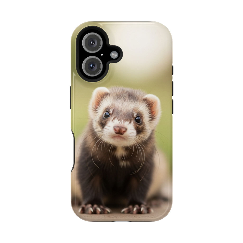 Cute Ferret Portrait Phone Case