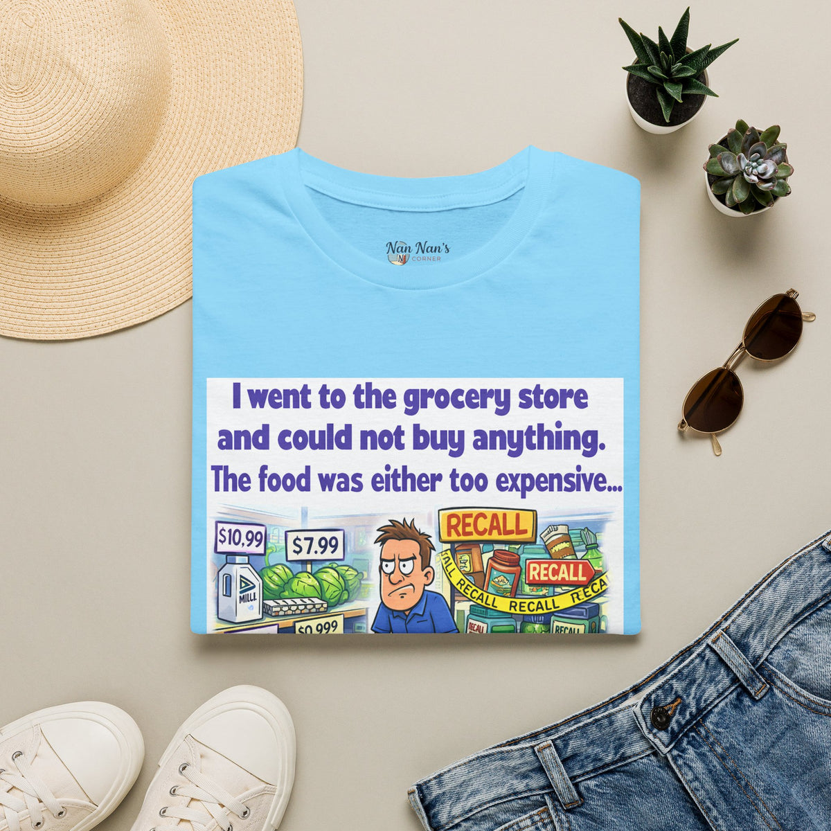 Grocery Prices Unisex Graphic T-Shirt – Funny Soft Style Cotton Tee