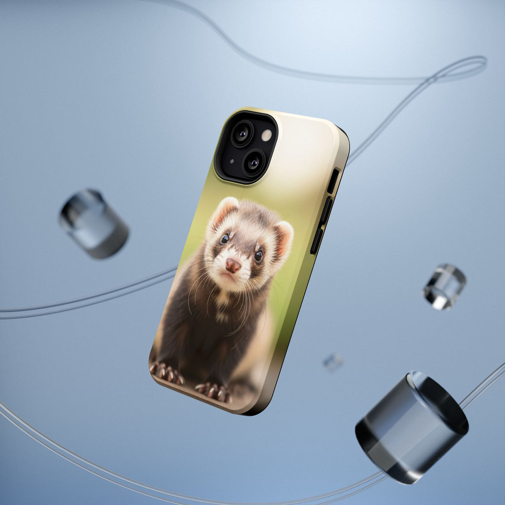 Cute Ferret Portrait Phone Case