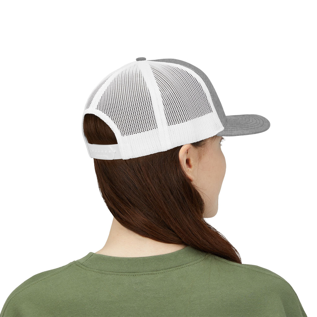 Happy Camper campfire Embroidered Snapback Cap | Trucker hat