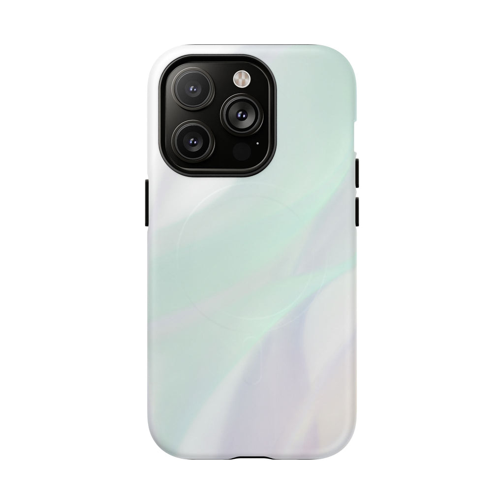 Abstract / Aurora Green Tough Phone Case
