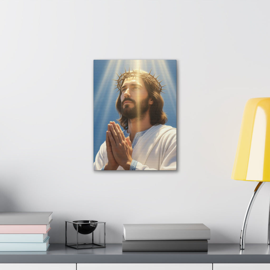 Praying Jesus Canvas