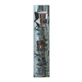 Haunted Hearse Carriage Table Runner | Halloween Spooky Graveyard Scene