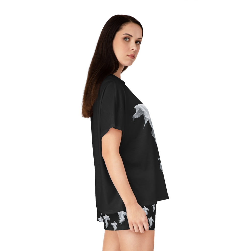 Floating Ghost Pajama Set | Women's Short Pajama Set