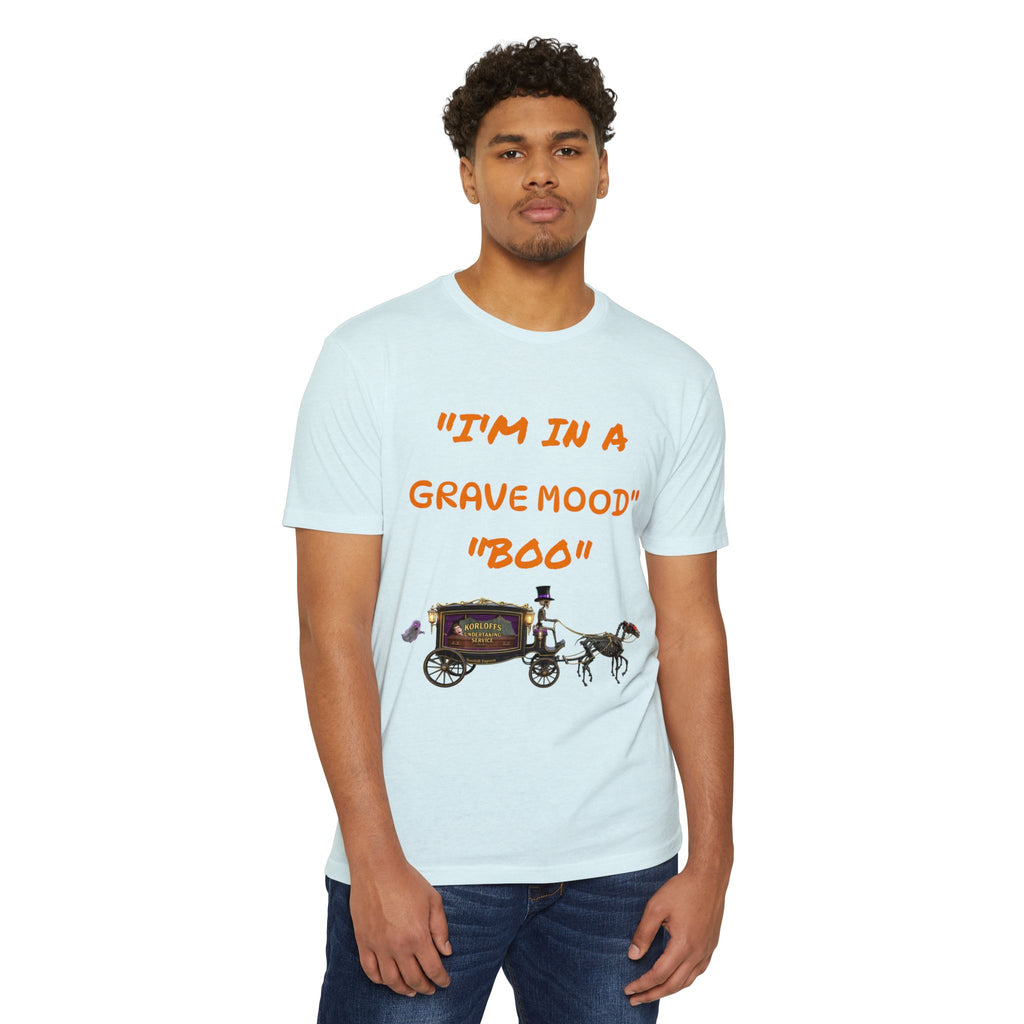 Grave Mood/Unisex CVC Jersey T-shirt