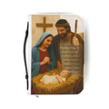 Bible Cover Baby Jesus in Manger