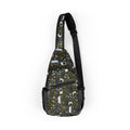 Game Day Camouflage Abstract Chest Bag – Tactical Sling Pack for Everyday Carry