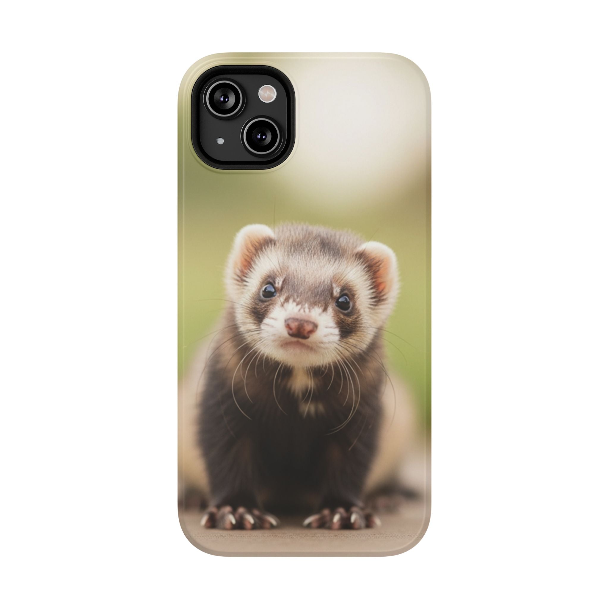 Cute Ferret Portrait Phone Case