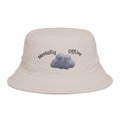 Mentally Offline Cloud Bucket Hat | Sad Cloud Illustration