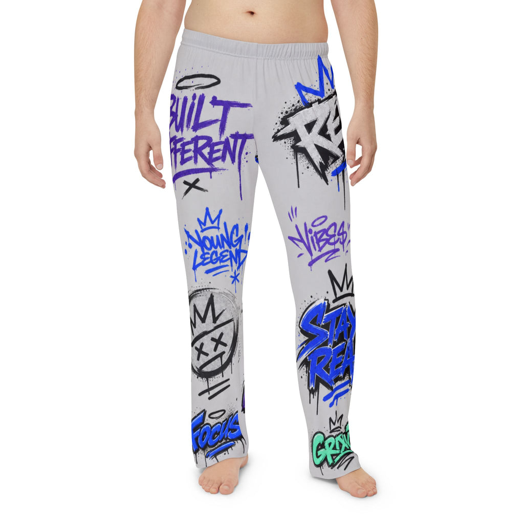 Graffiti Street Art Pajama Pants | Men's All-Over Print