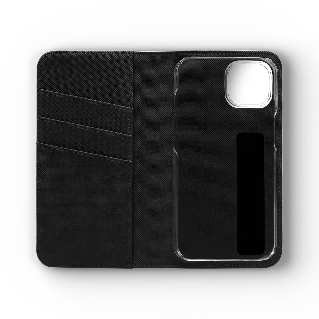 Cow & Hay Pattern Flip Case/ Cute Farm Animal Phone Wallet