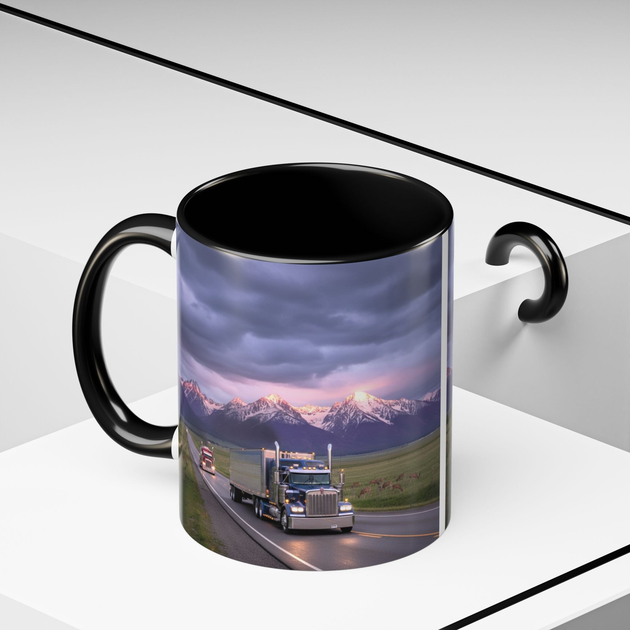 Trucking/Accent Coffee Mug (11, 15oz)