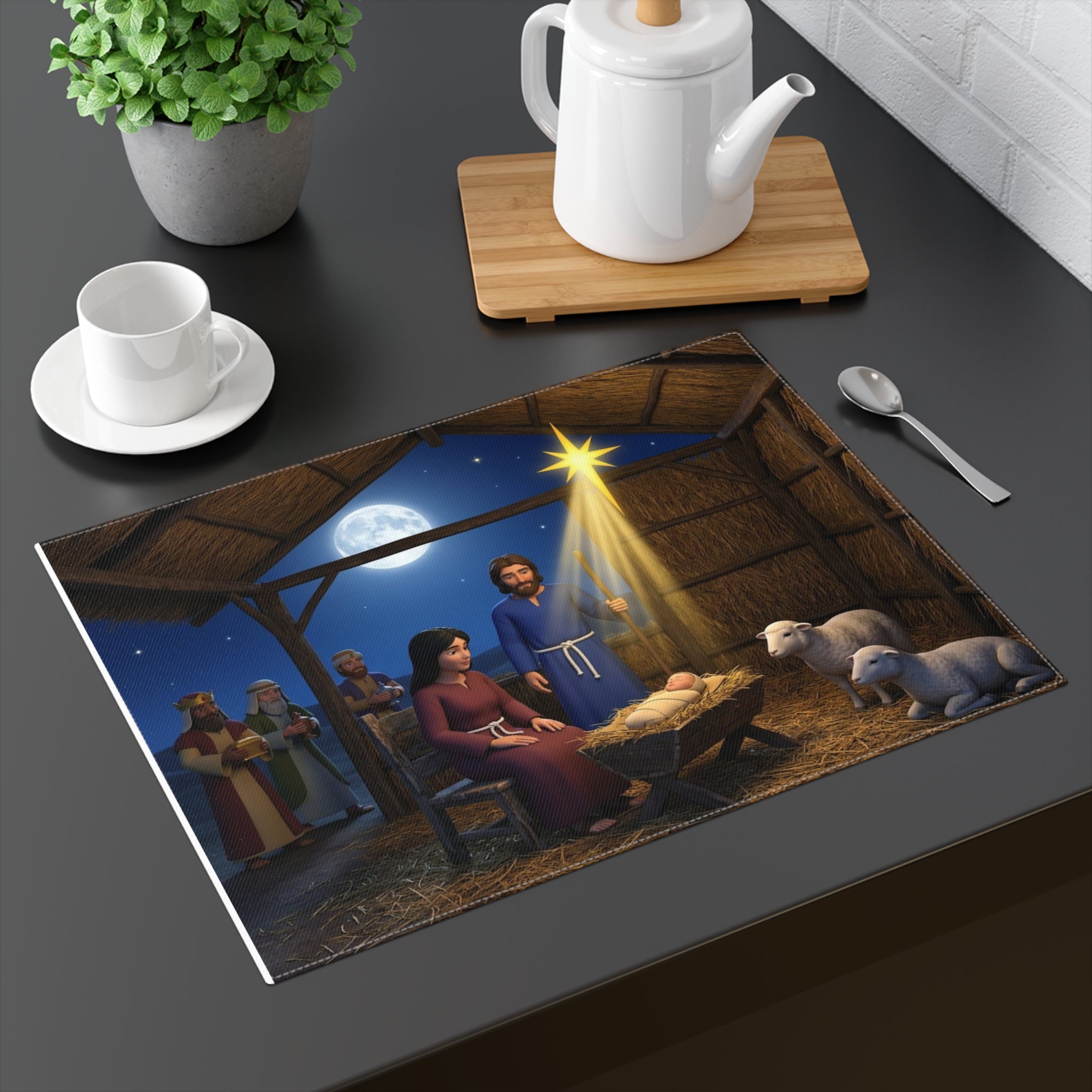 Nativity Placemat, 1pc