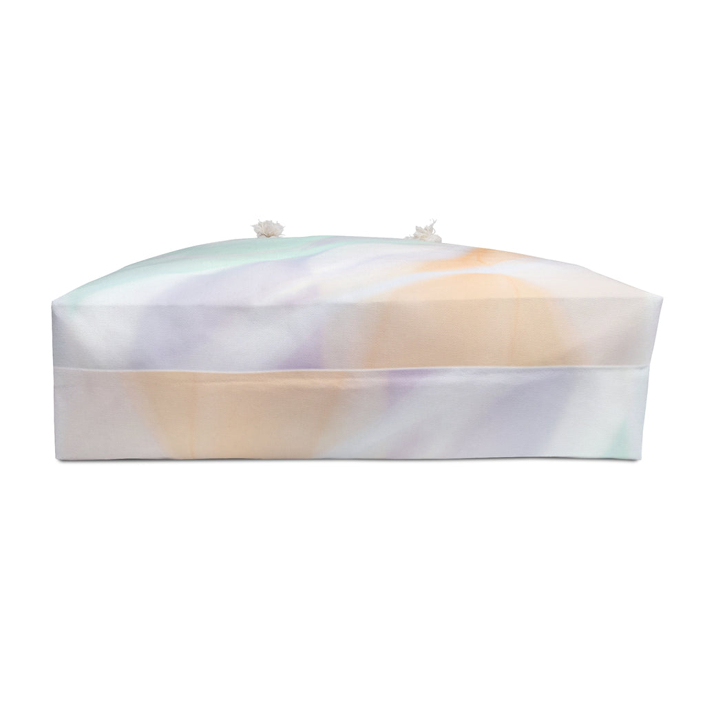 Weekender Bag/Pastel Marble Waves | Soft Abstract Travel Tote