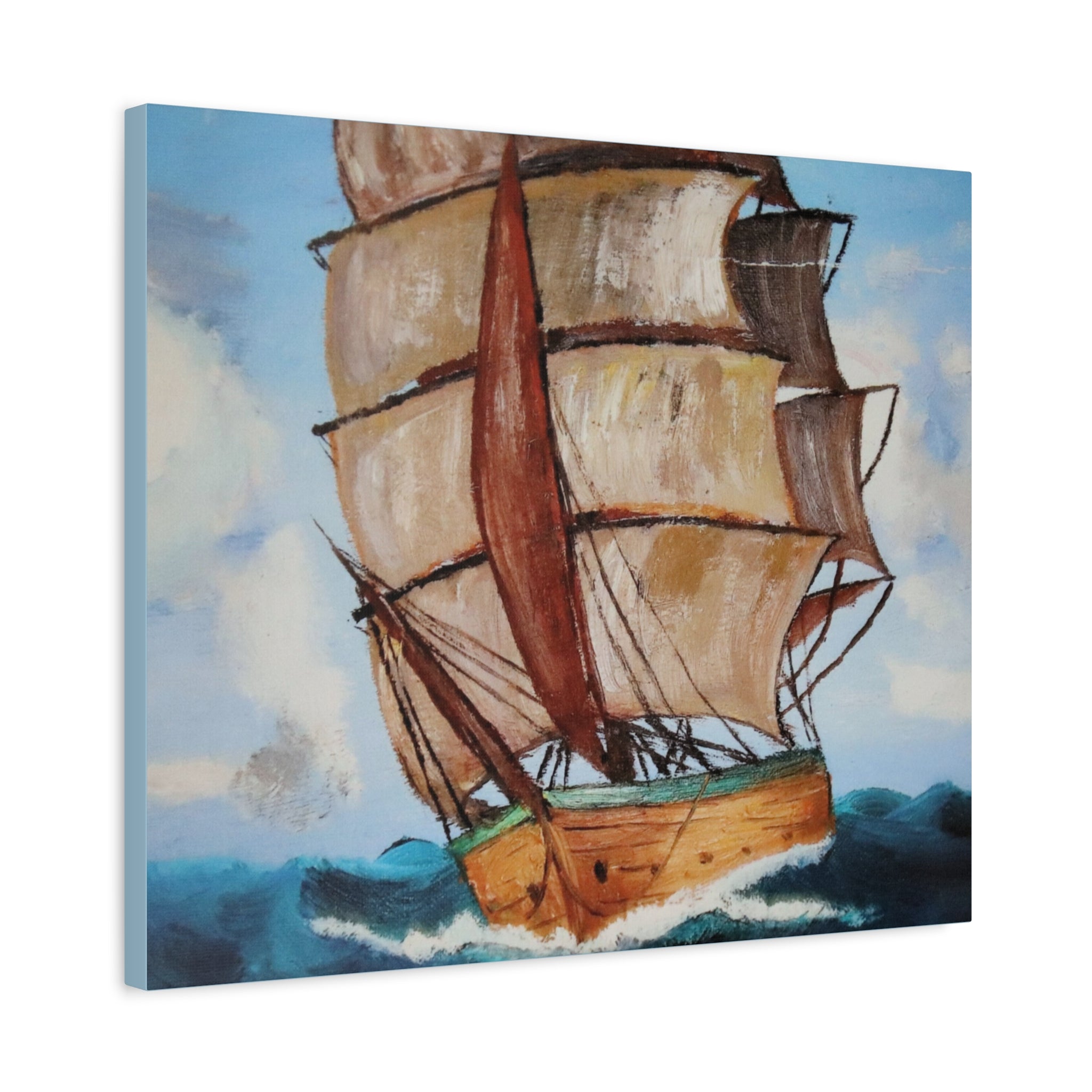 Vintage Sailing Ship Canvas