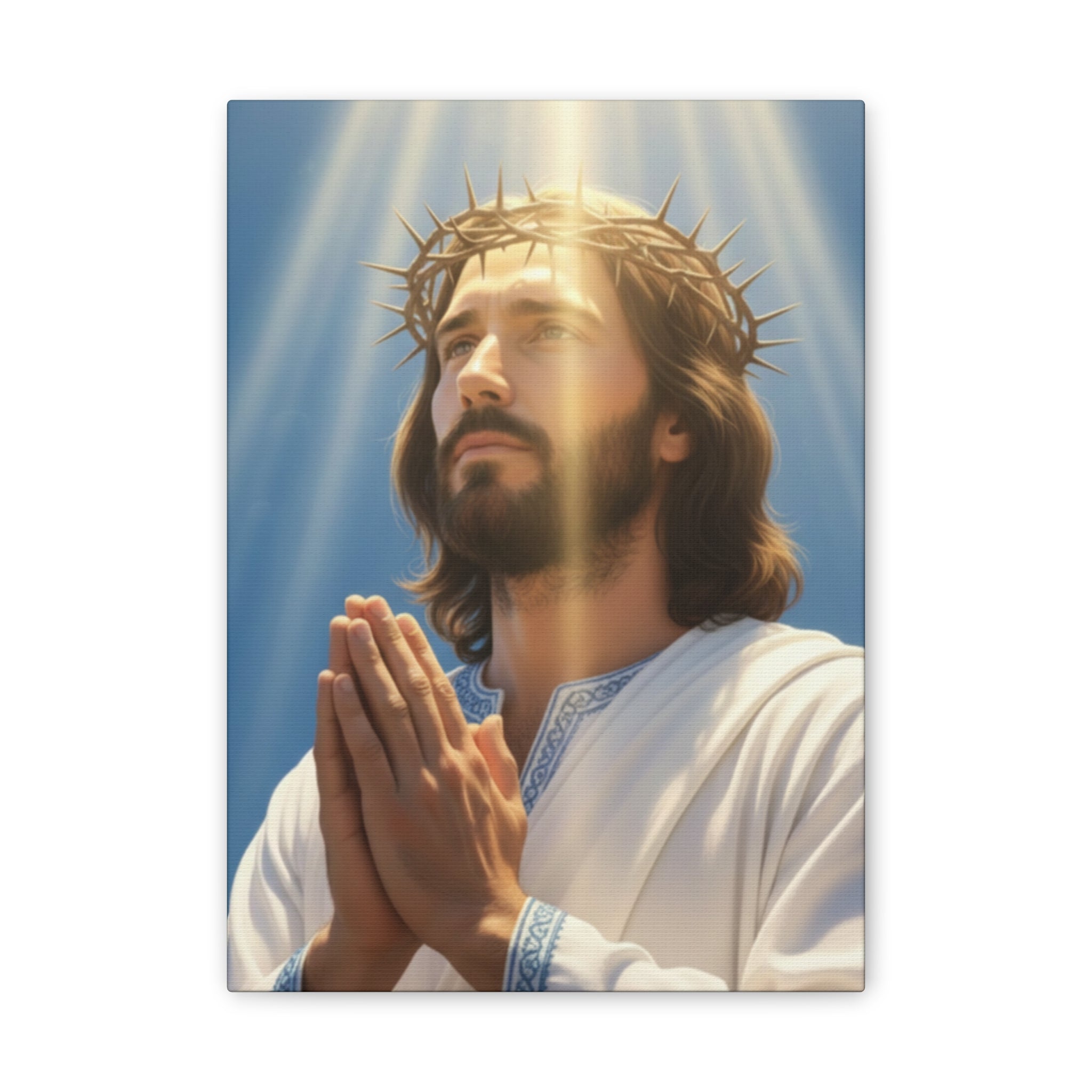 Praying Jesus Canvas