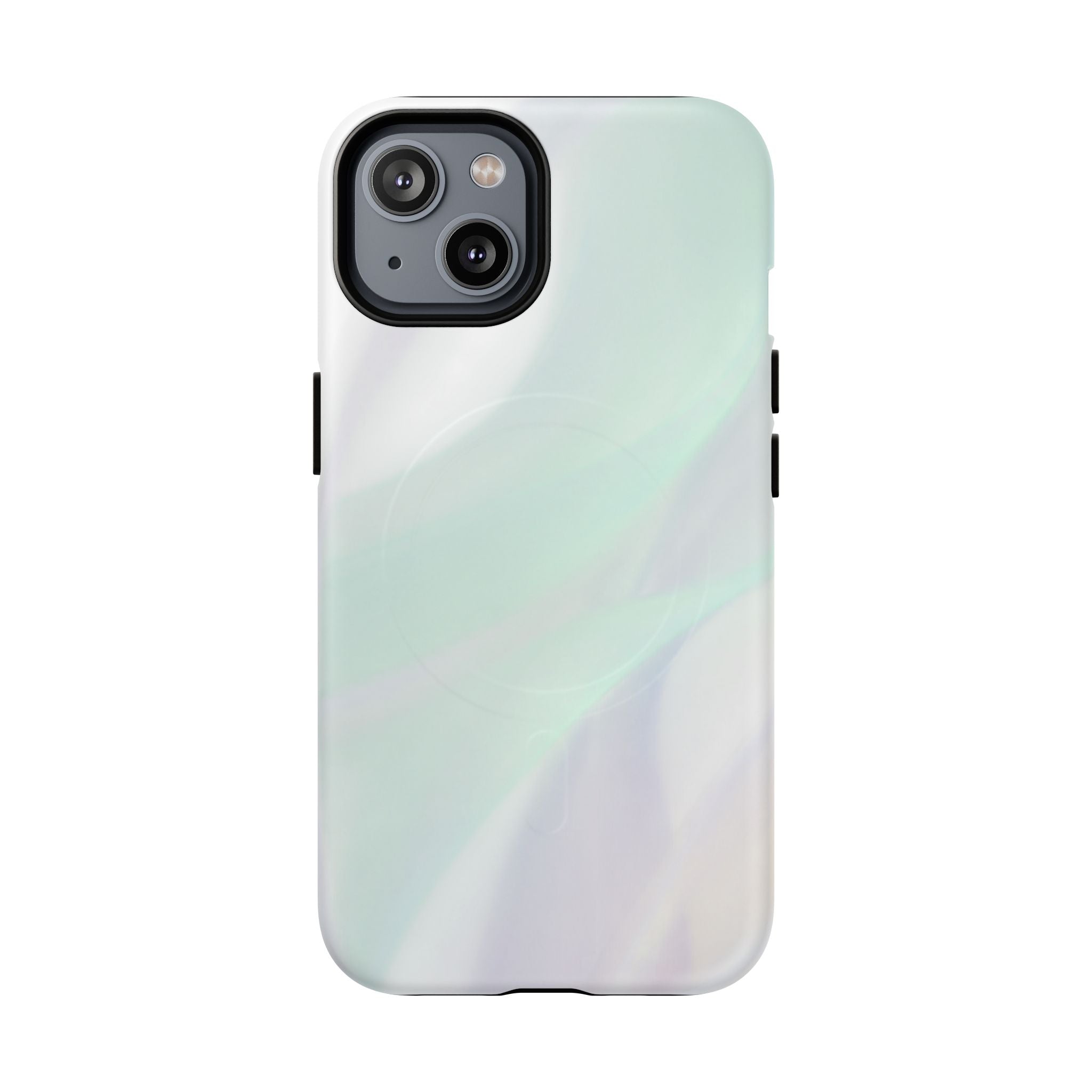 Abstract / Aurora Green Tough Phone Case