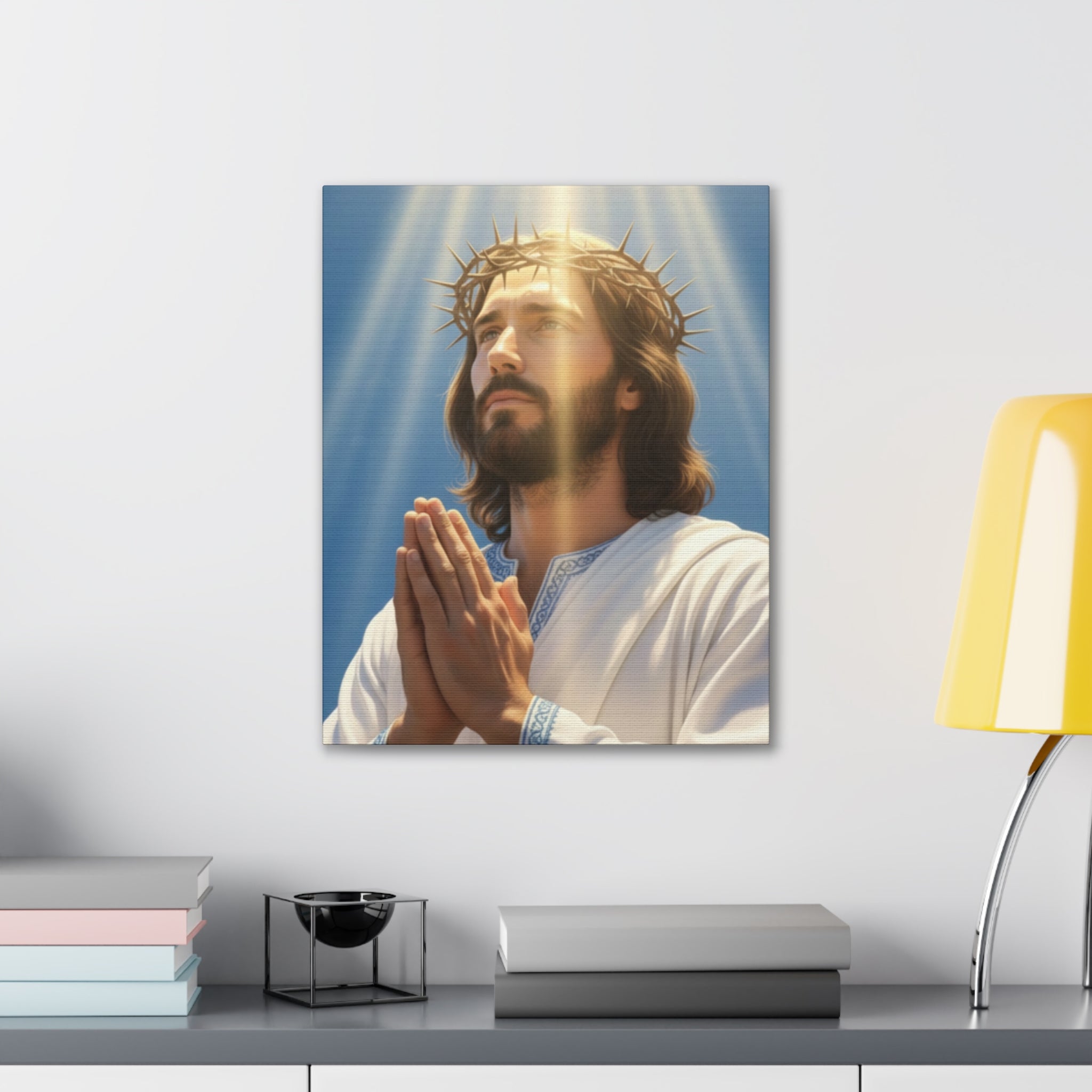 Praying Jesus Canvas