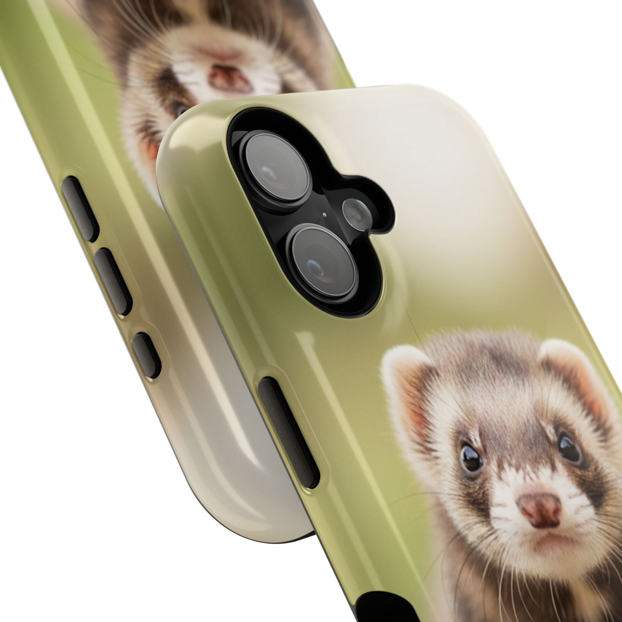 Cute Ferret Portrait Phone Case