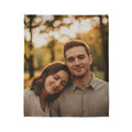 Photo Blanket / Personalized Soft Polyester Photo Throw, Custom Memory Gift
