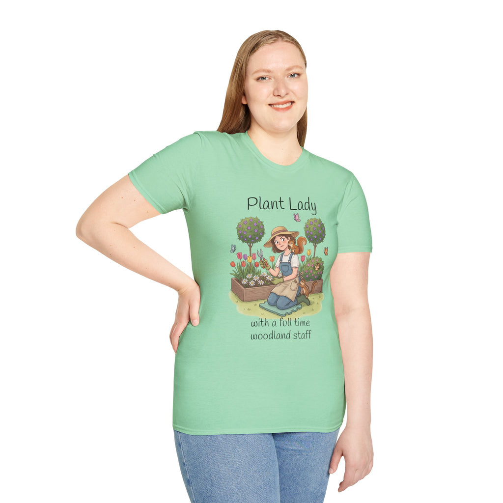 T-Shirt/Plant Lady gardening | Plant Mom tee