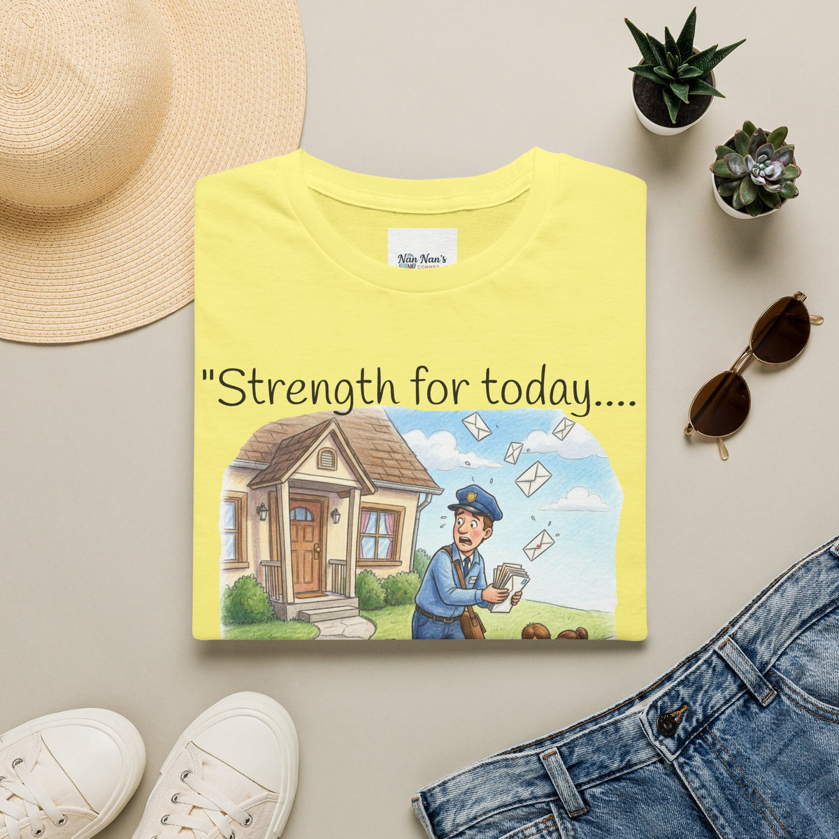 Postal Mail Carrier Unisex Graphic T-Shirt – Vintage Mailman Novelty Cotton Tee