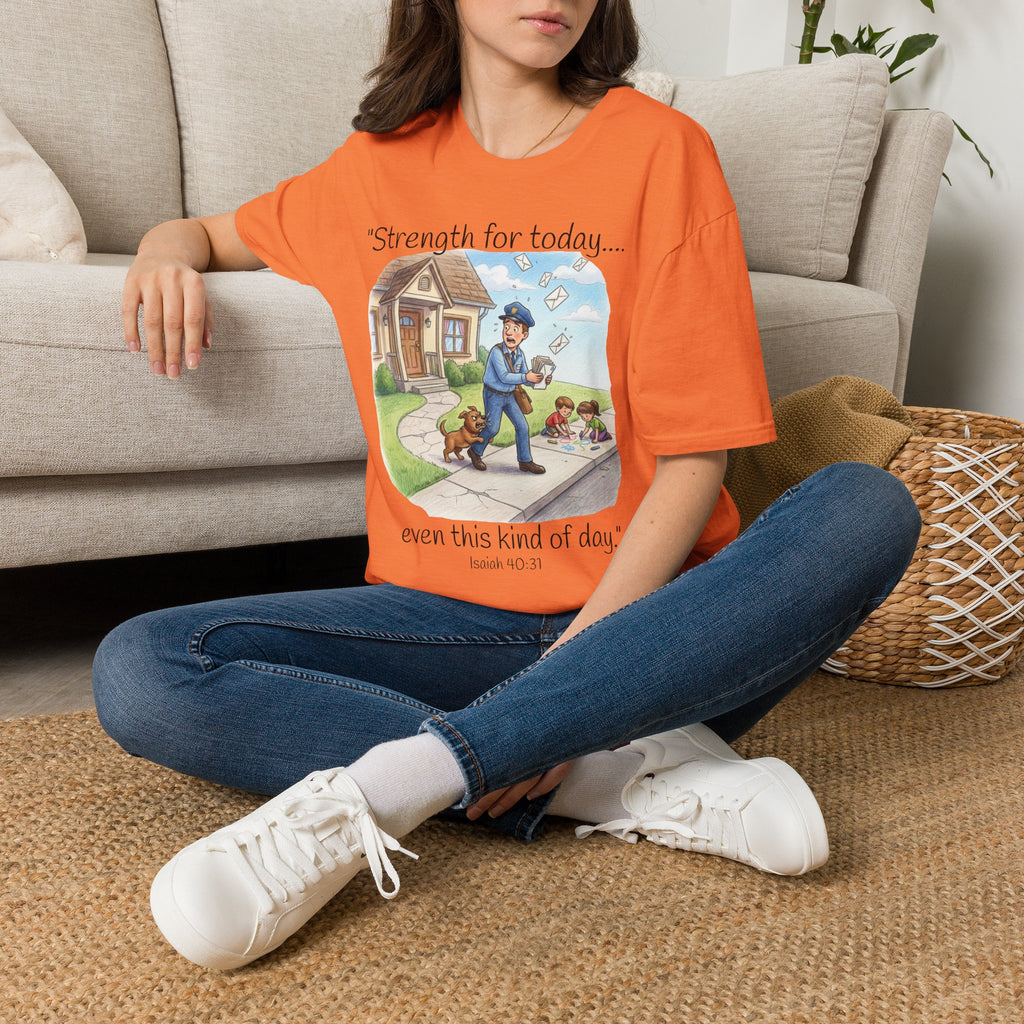 T-Shirt Postal Mail Carrier / Vintage Mailman Illustration Tee