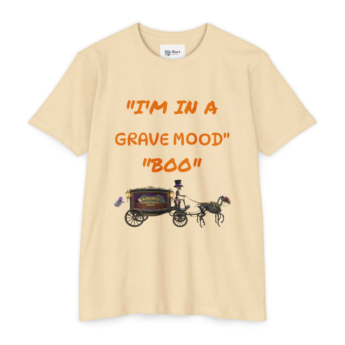 Grave Mood/Unisex CVC Jersey T-shirt