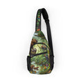 Forest Animals Chest Bag | Jungle Scene Sling Pack