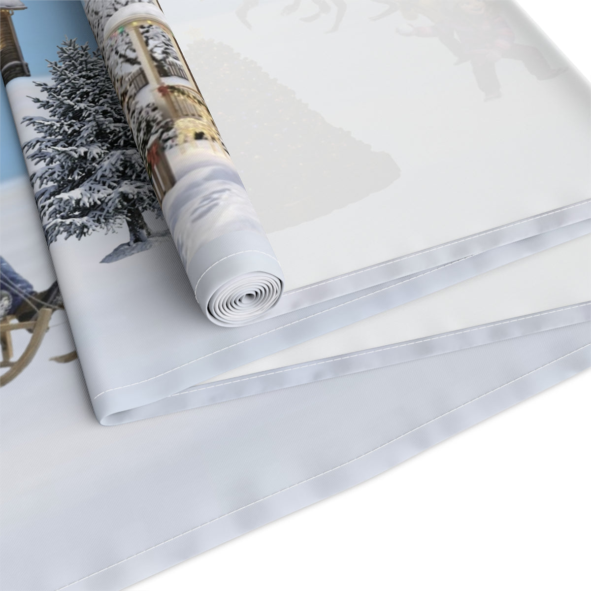 Winter Wonderland Table Runner | Holiday Table Decor
