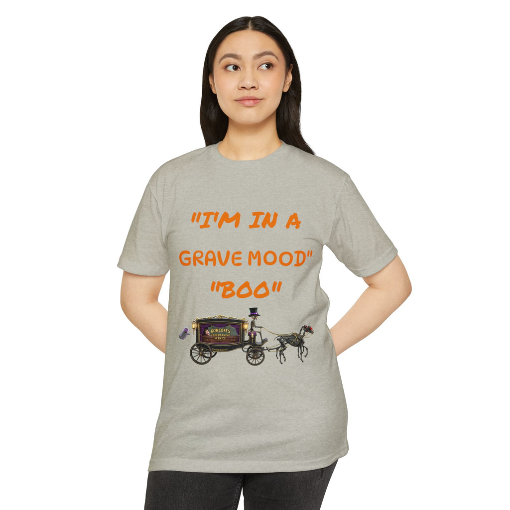 Grave Mood/Unisex CVC Jersey T-shirt