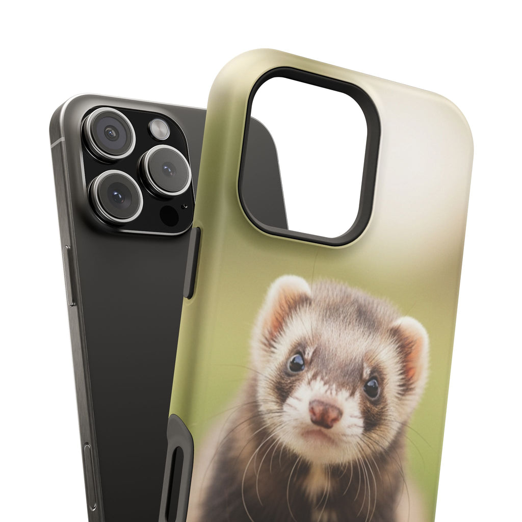 Cute Ferret Portrait Phone Case
