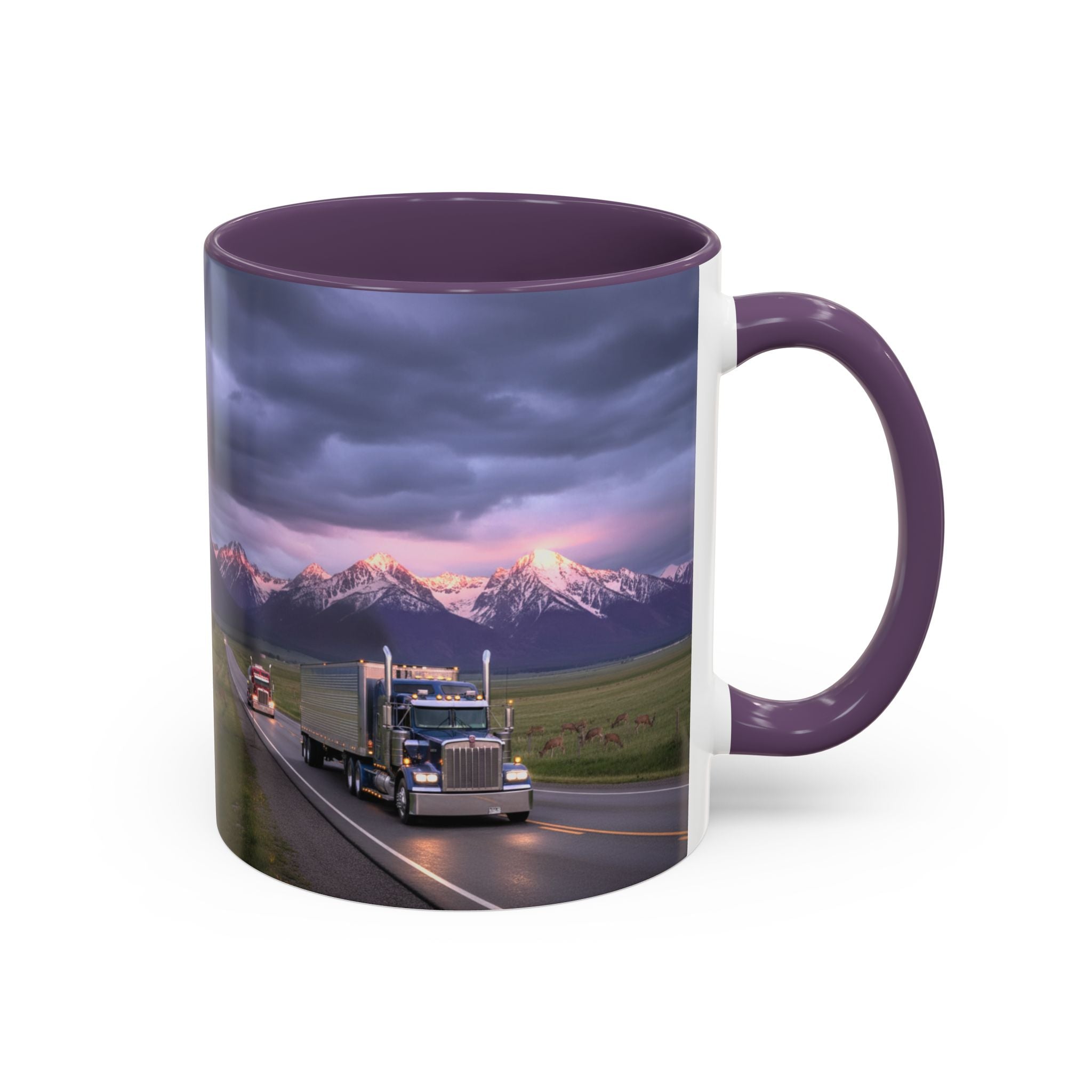 Trucking/Accent Coffee Mug (11, 15oz)