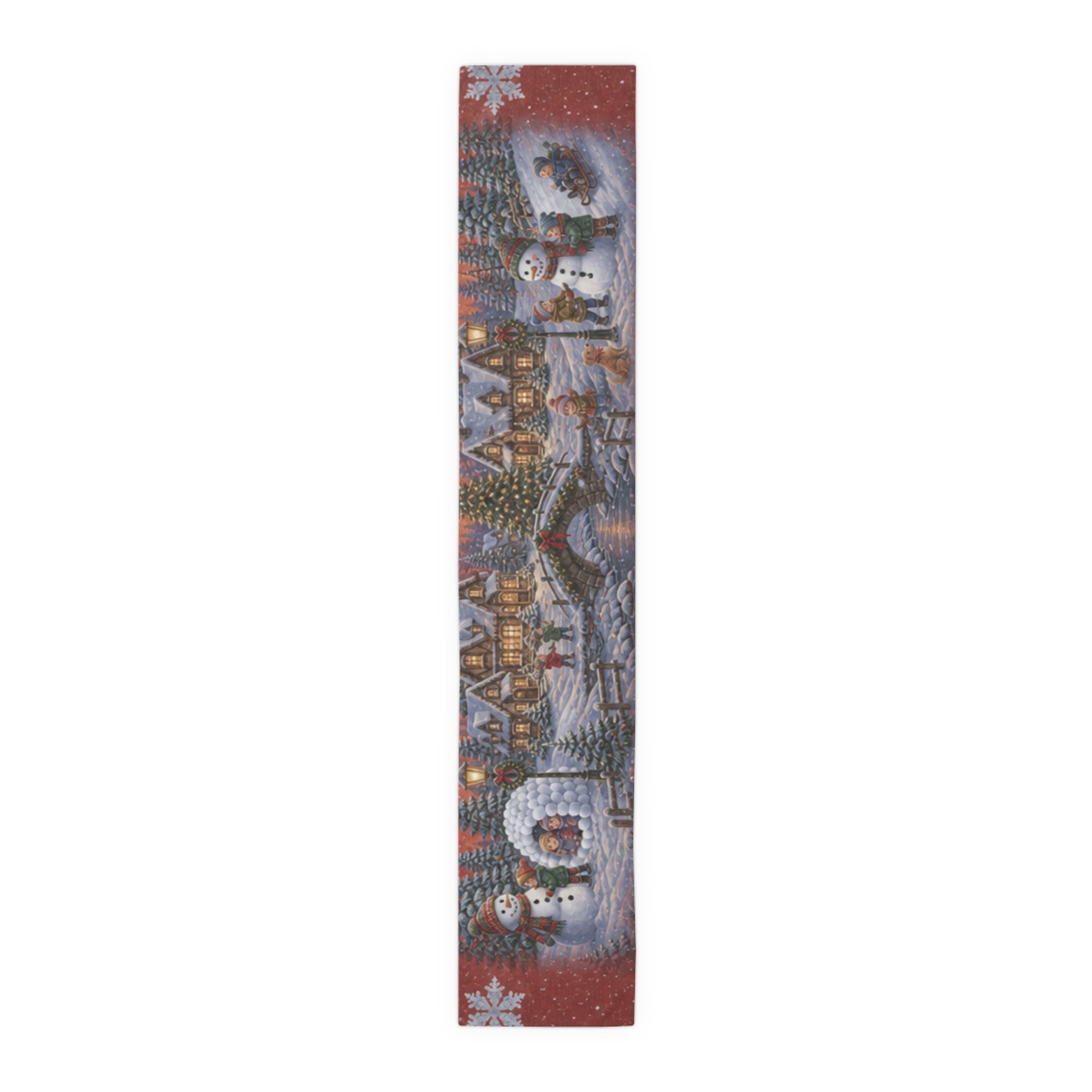 Winter Wonderland Table Runner | Holiday Table Decor