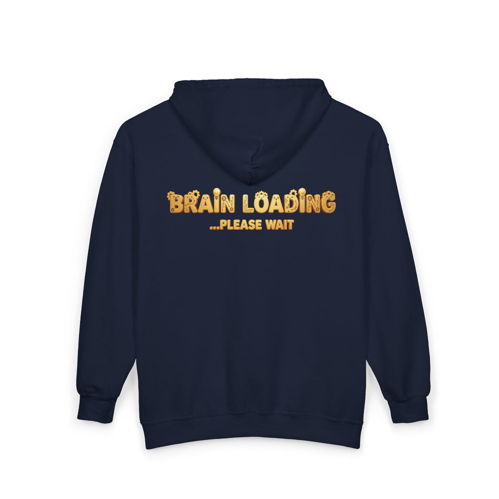 Loading Brain Full Zip Hooded Sweatshirt