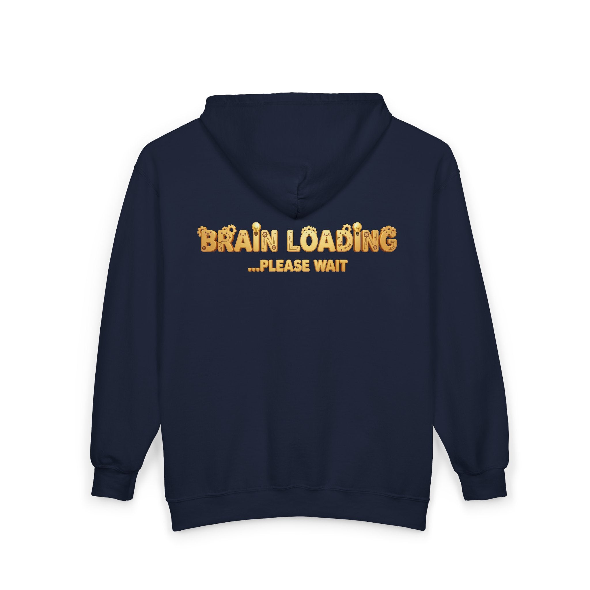 Loading Brain Full Zip Hooded Sweatshirt