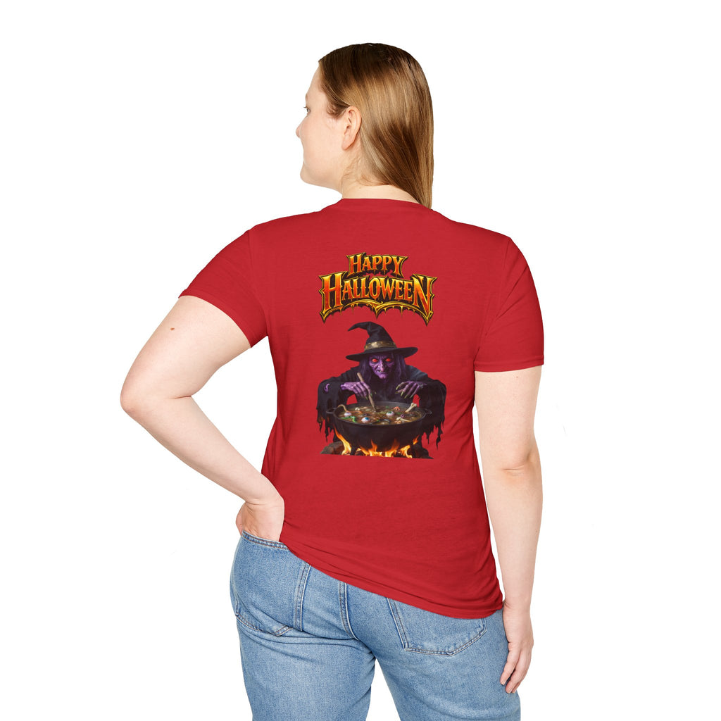 Mirror Mirror on the Wall Witch Illustration T-Shirt